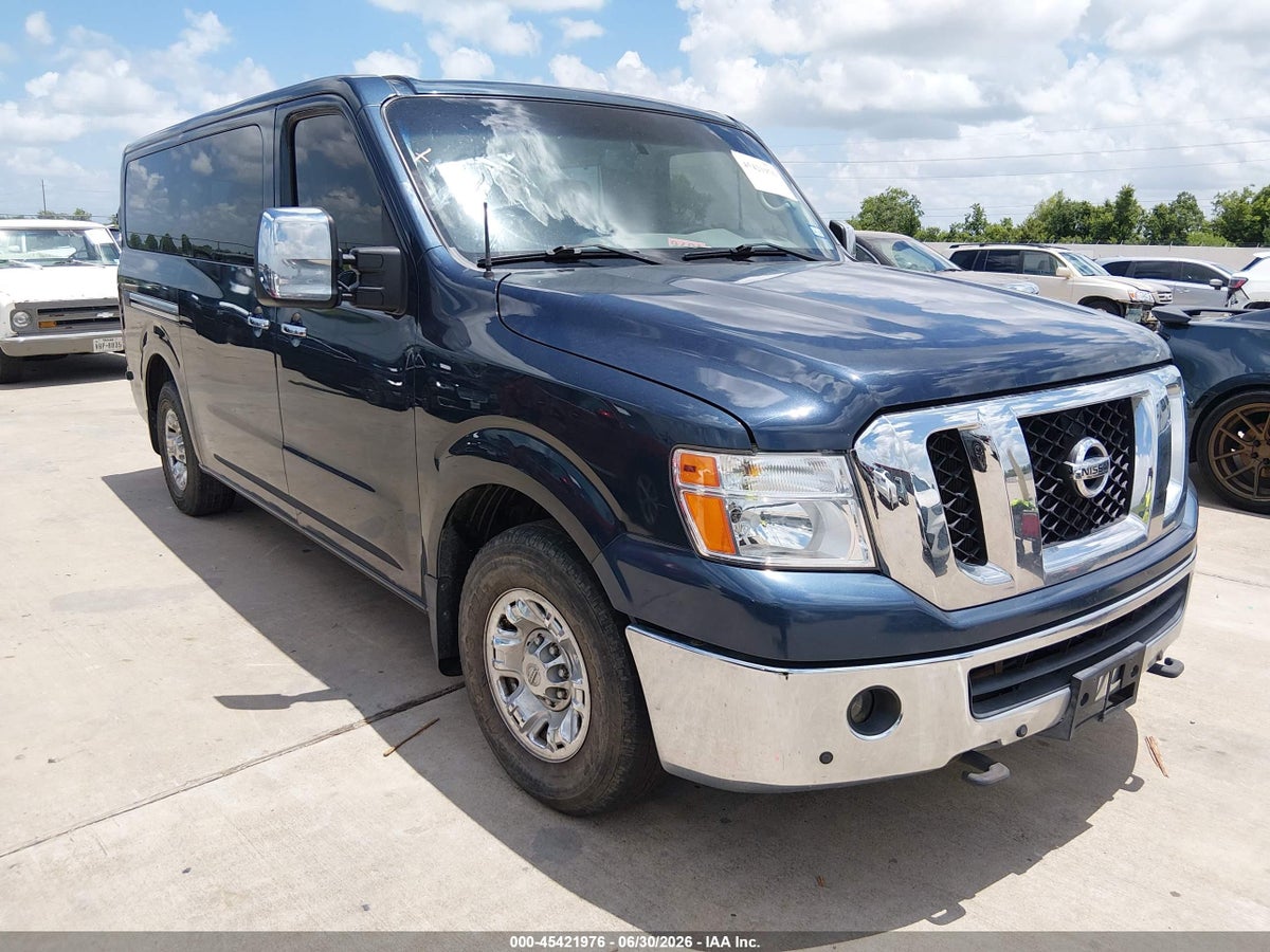 2016 NISSAN NV PASSENGER NV3500 HD SL V8