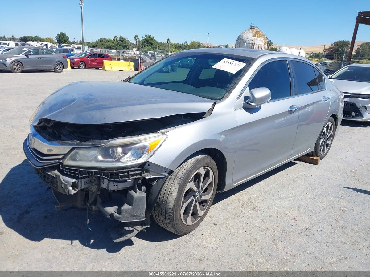 2016 HONDA ACCORD EX-L — снимка 2