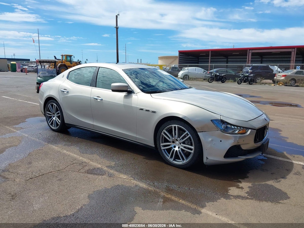2014 MASERATI GHIBLI