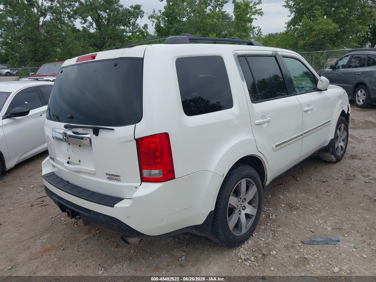 2013 HONDA PILOT TOURING — снимка 4
