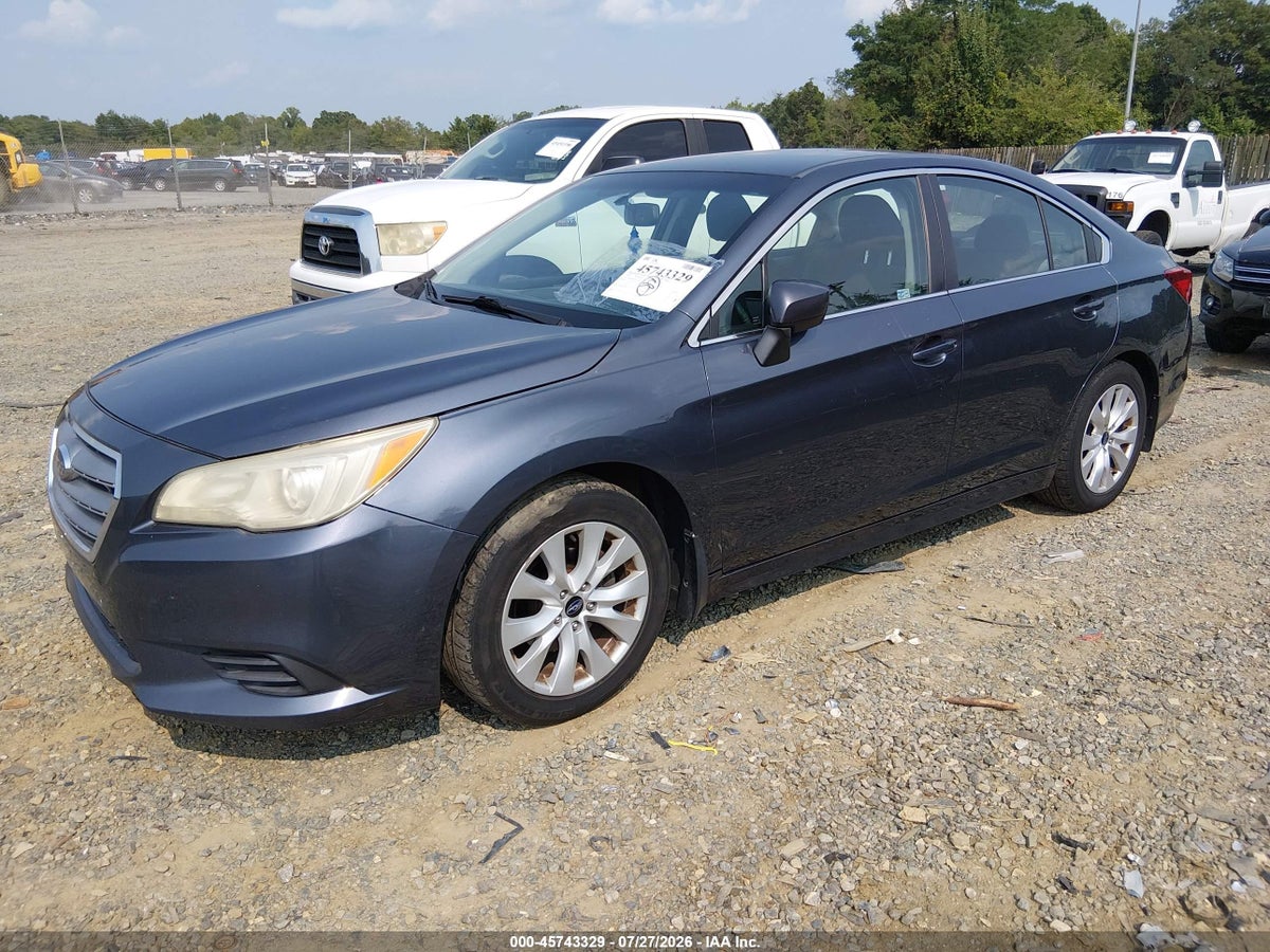 2016 SUBARU LEGACY 2.5I PREMIUM — снимка 2