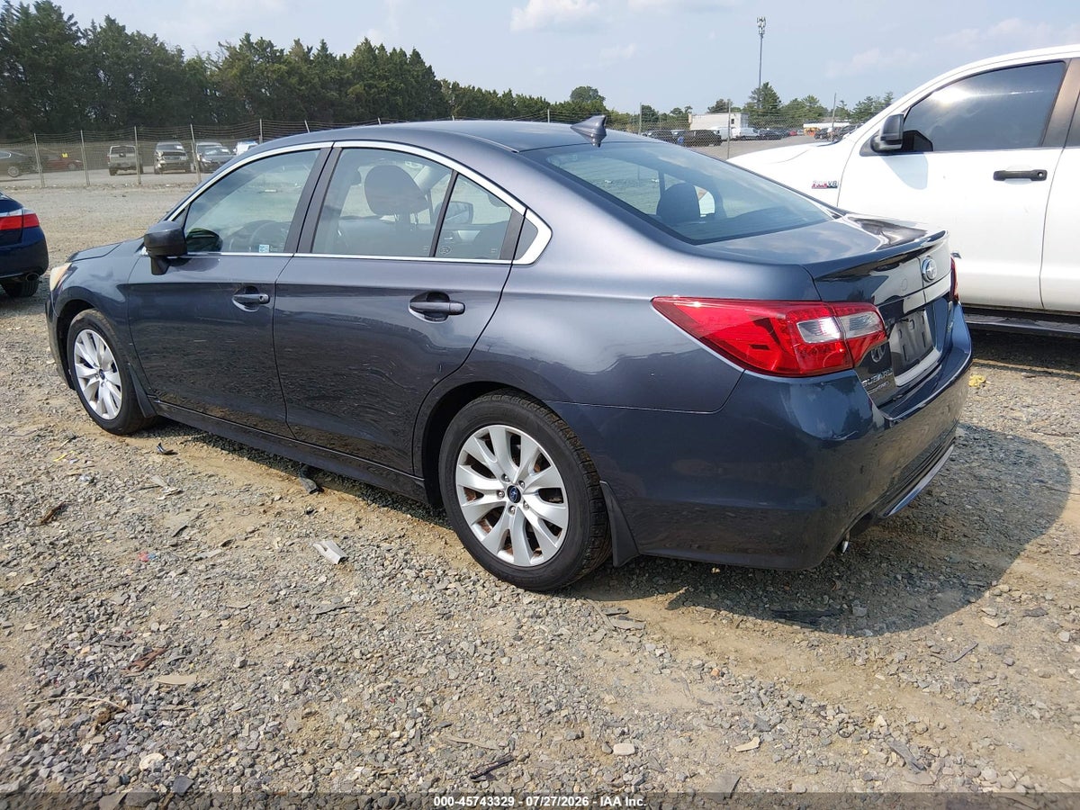 2016 SUBARU LEGACY 2.5I PREMIUM — снимка 3