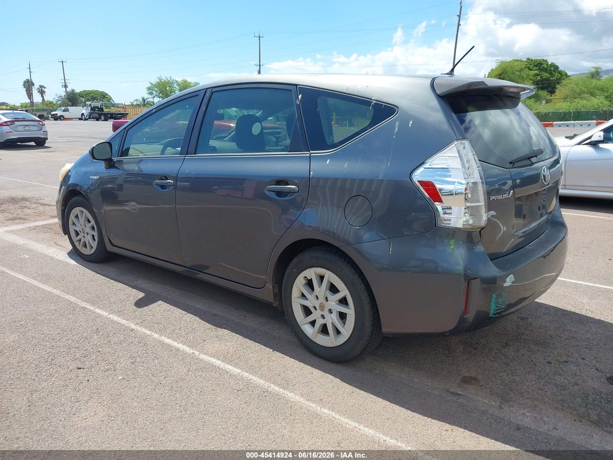 2013 TOYOTA PRIUS V FIVE/THREE/TWO — снимка 3