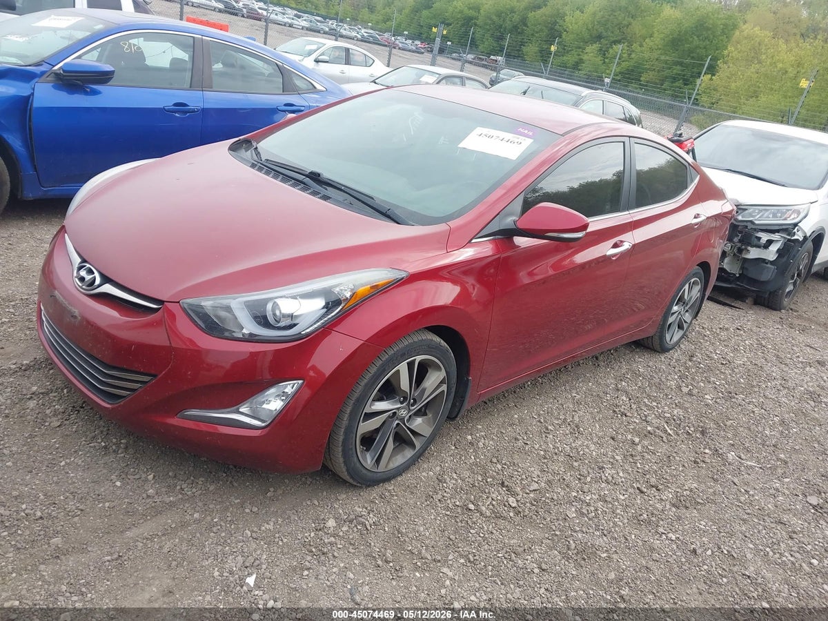 2014 HYUNDAI ELANTRA LIMITED — снимка 2