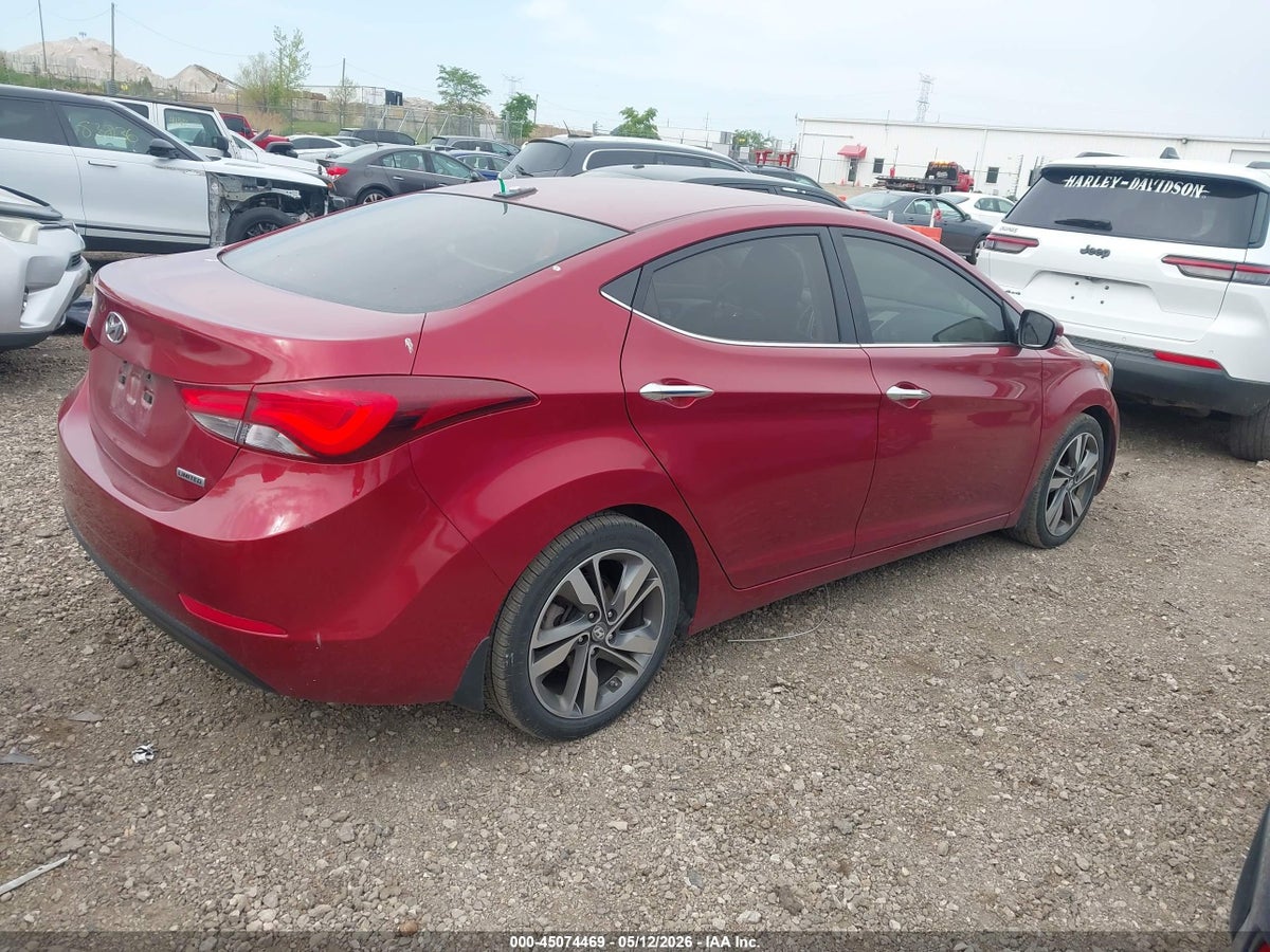 2014 HYUNDAI ELANTRA LIMITED — снимка 4