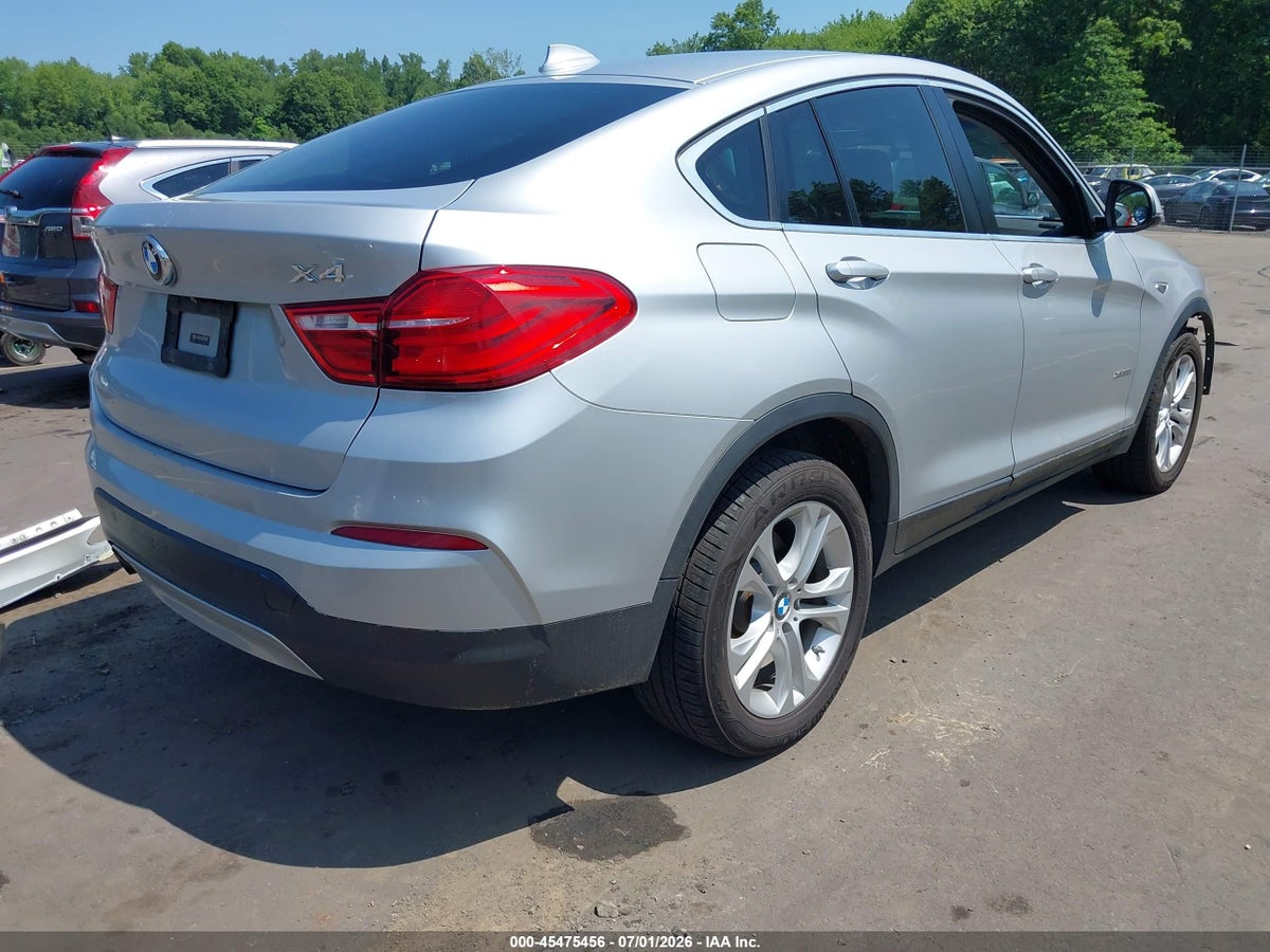 2016 BMW X4 XDRIVE28I — снимка 4