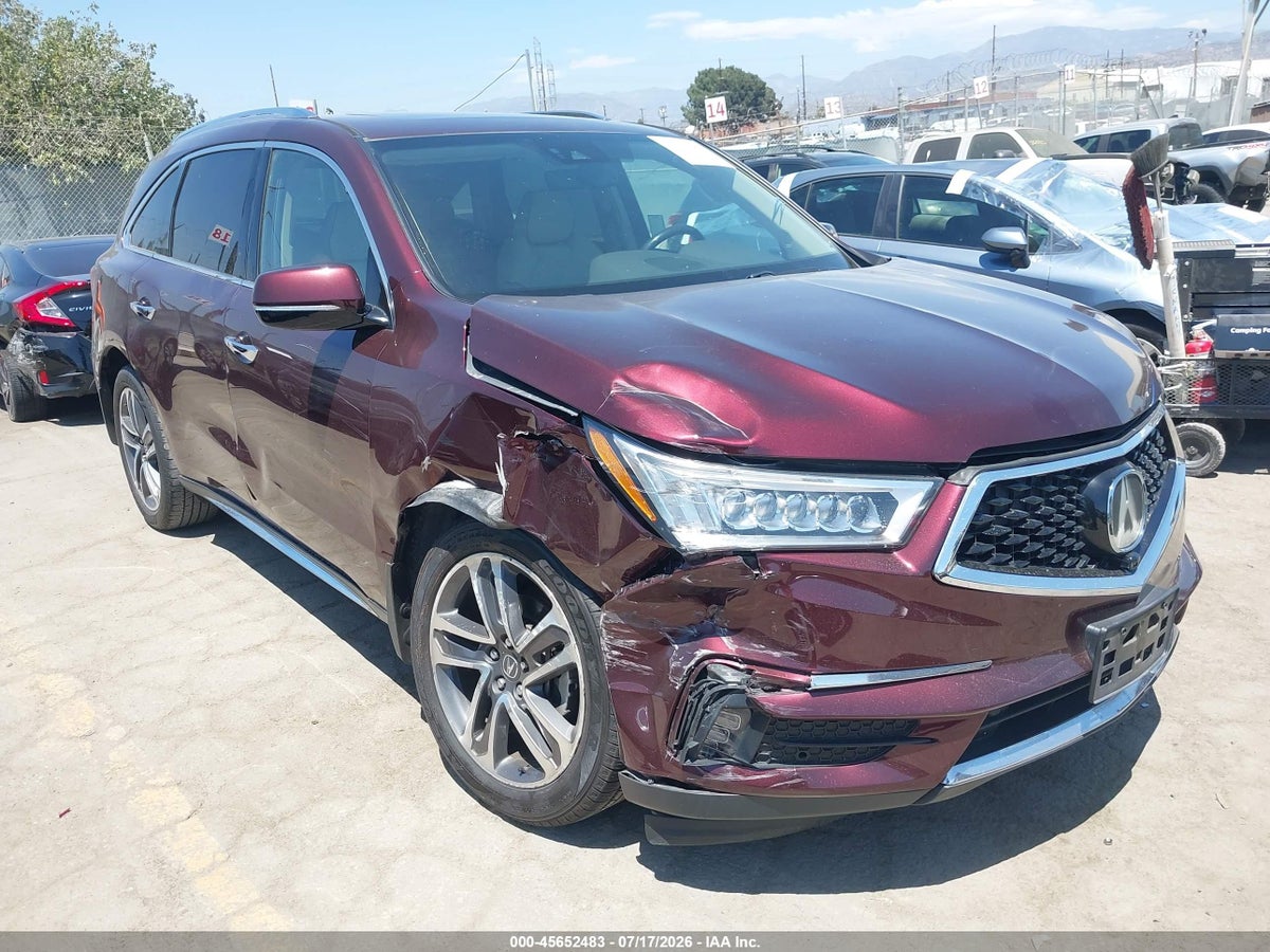 2017 ACURA MDX ADVANCE PACKAGE