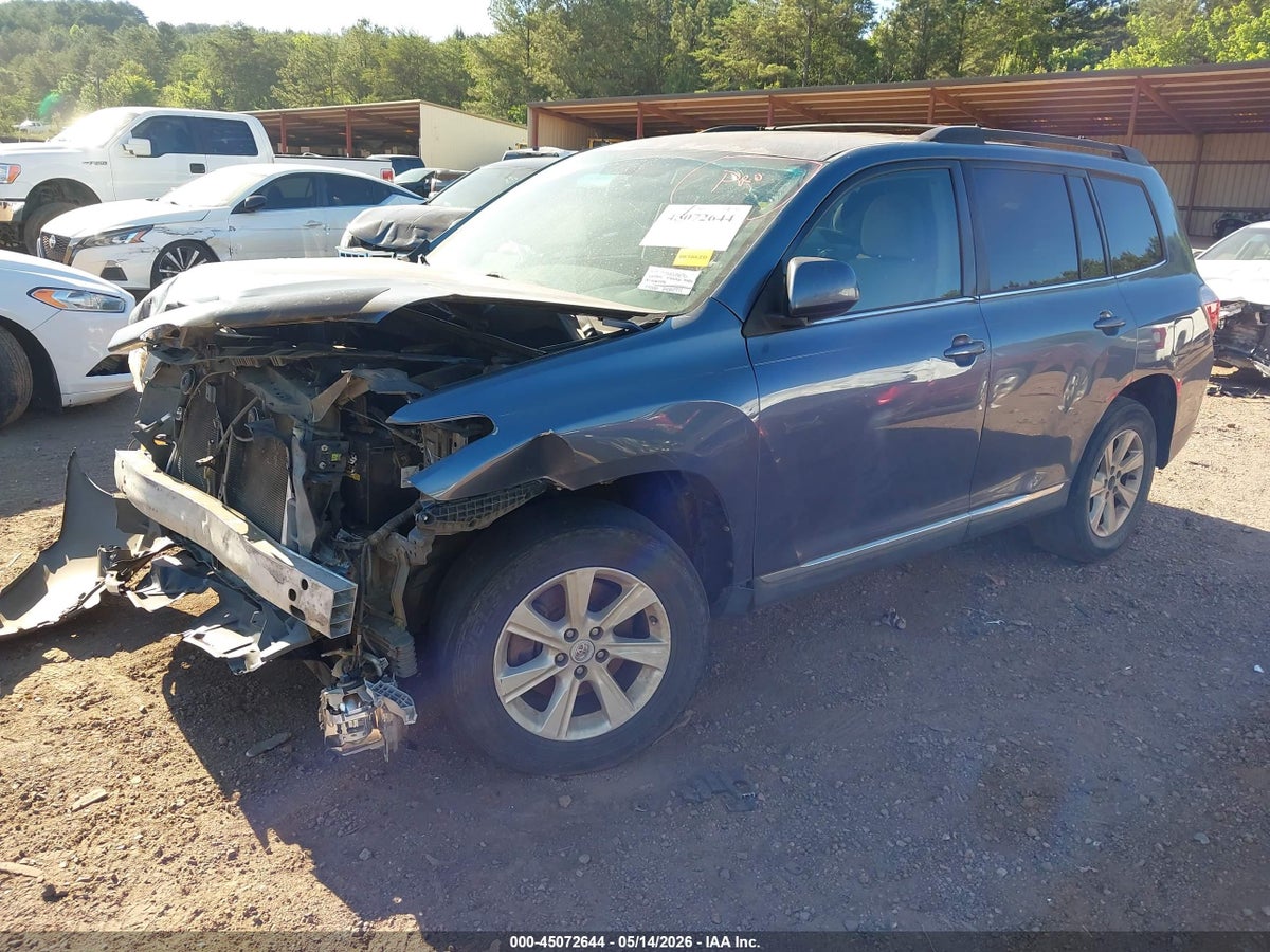 2012 TOYOTA HIGHLANDER — снимка 2
