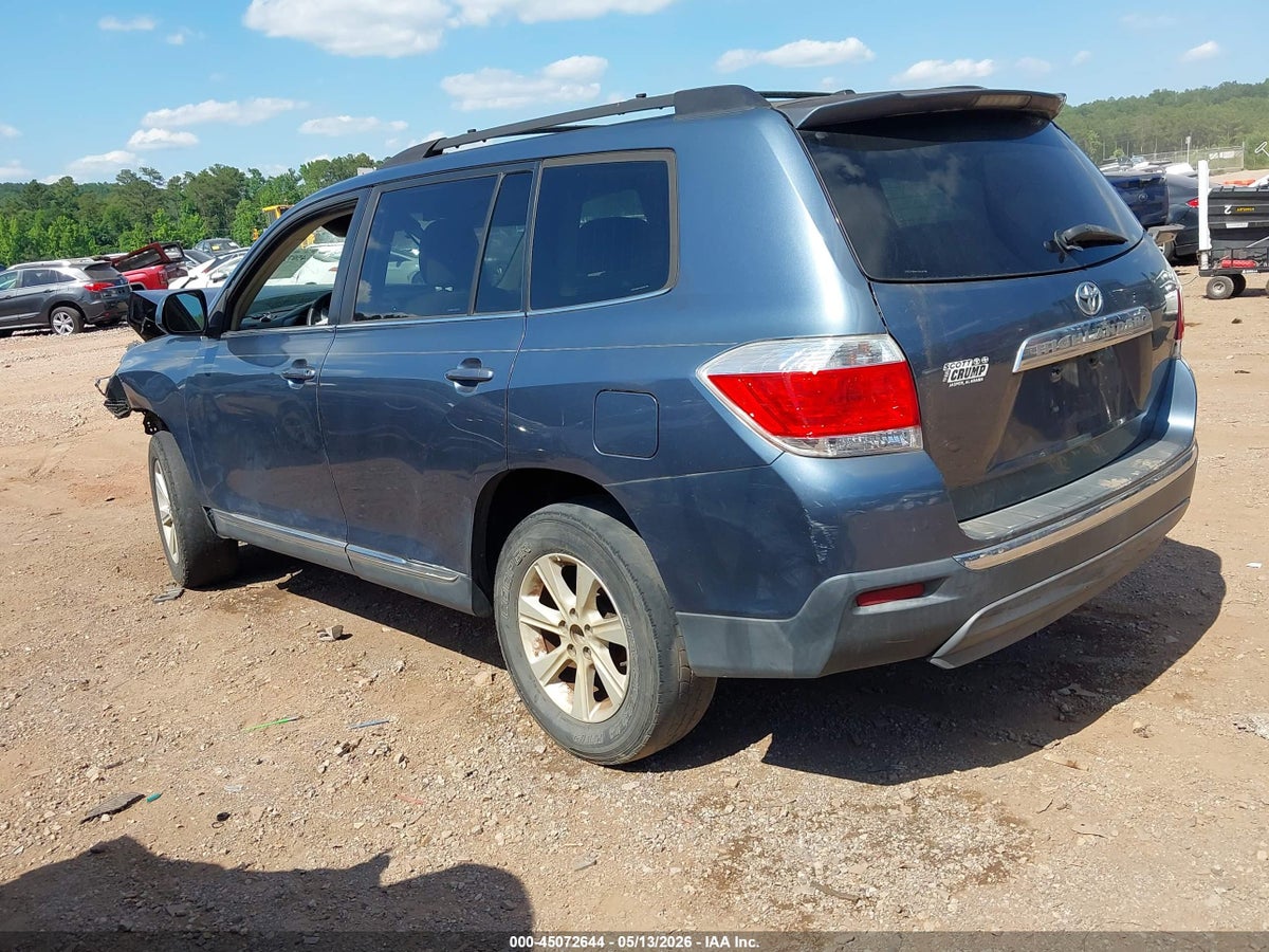 2012 TOYOTA HIGHLANDER — снимка 3