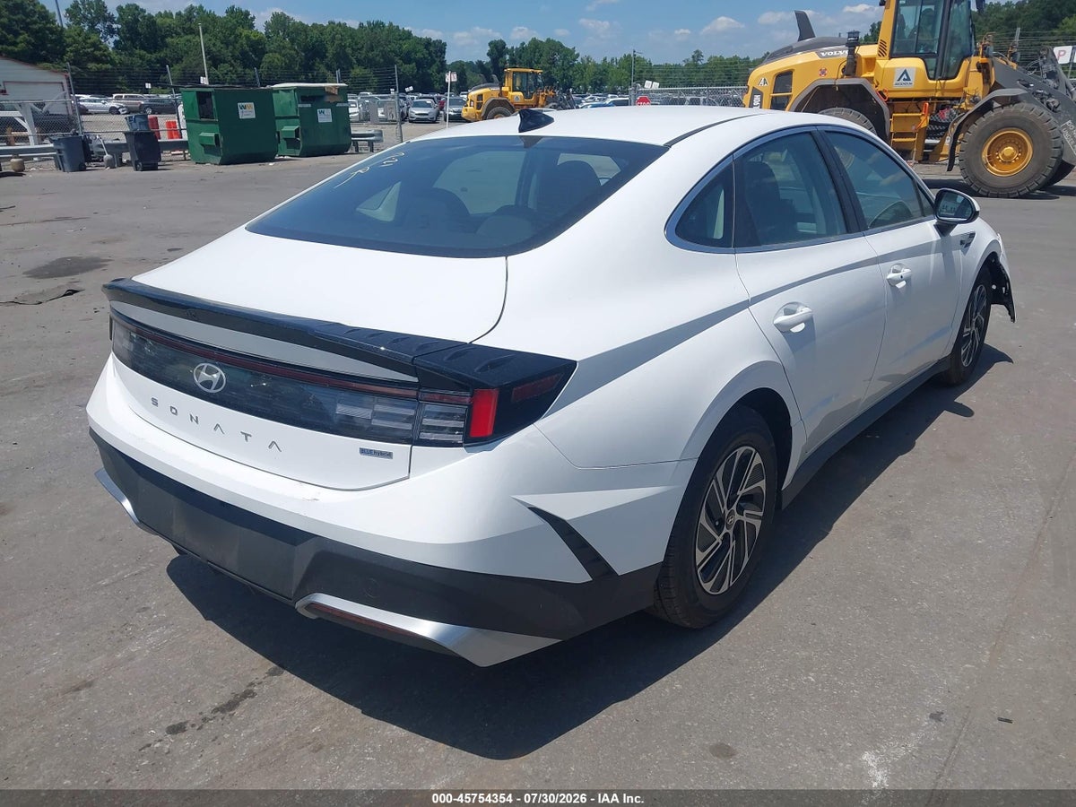2026 HYUNDAI SONATA HYBRID BLUE — снимка 4
