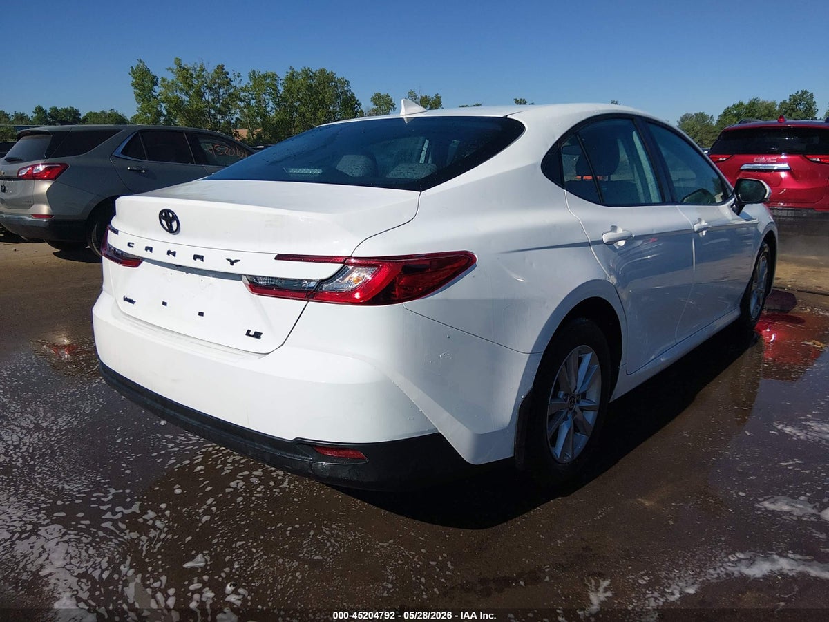 2025 TOYOTA CAMRY LE — снимка 4