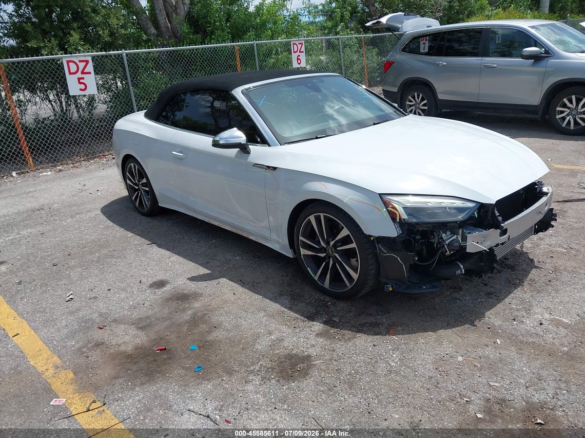 2024 AUDI S5 CABRIOLET PREMIUM TFSI QUATTRO TIPTRONIC