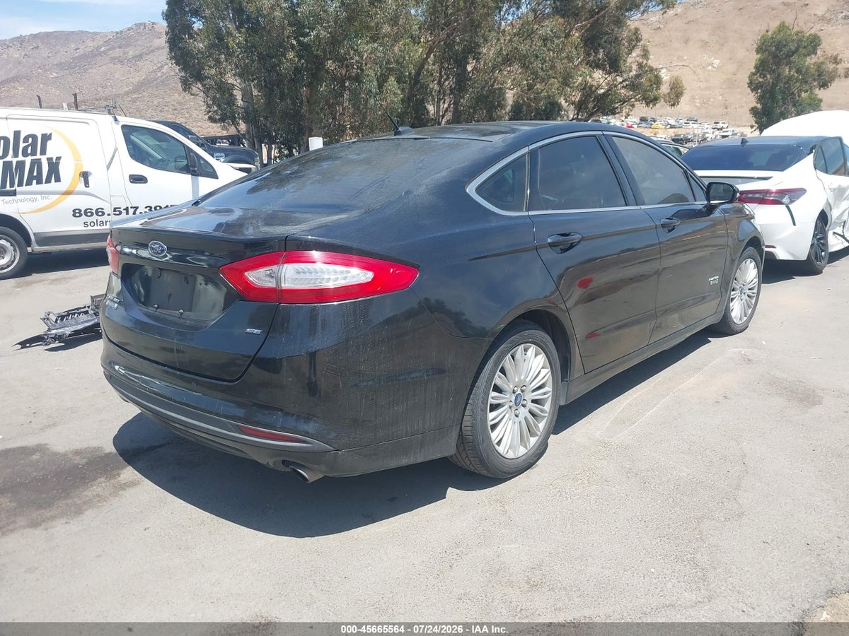 2013 FORD FUSION ENERGI SE LUXURY — снимка 4