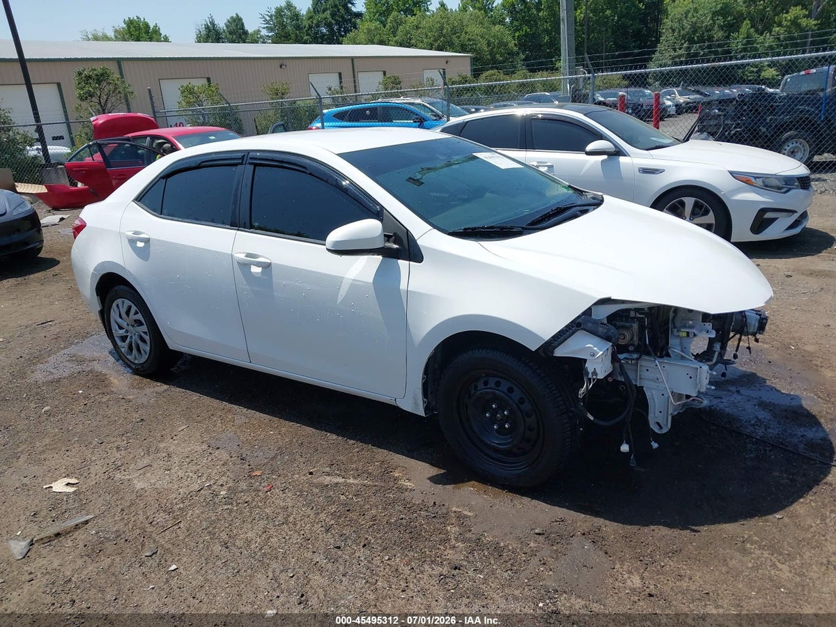 2018 TOYOTA COROLLA LE