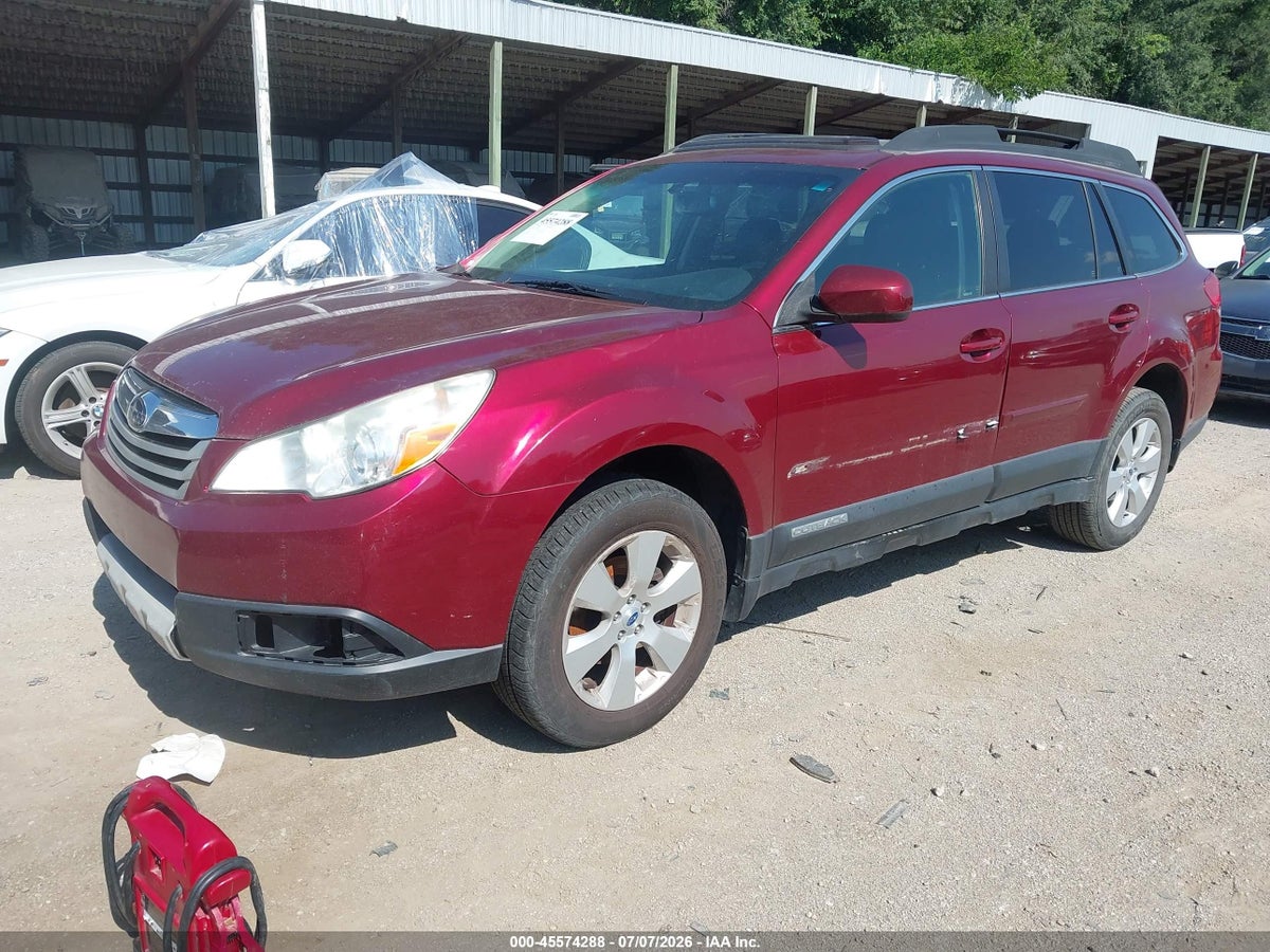 2012 SUBARU OUTBACK 2.5I LIMITED — снимка 2