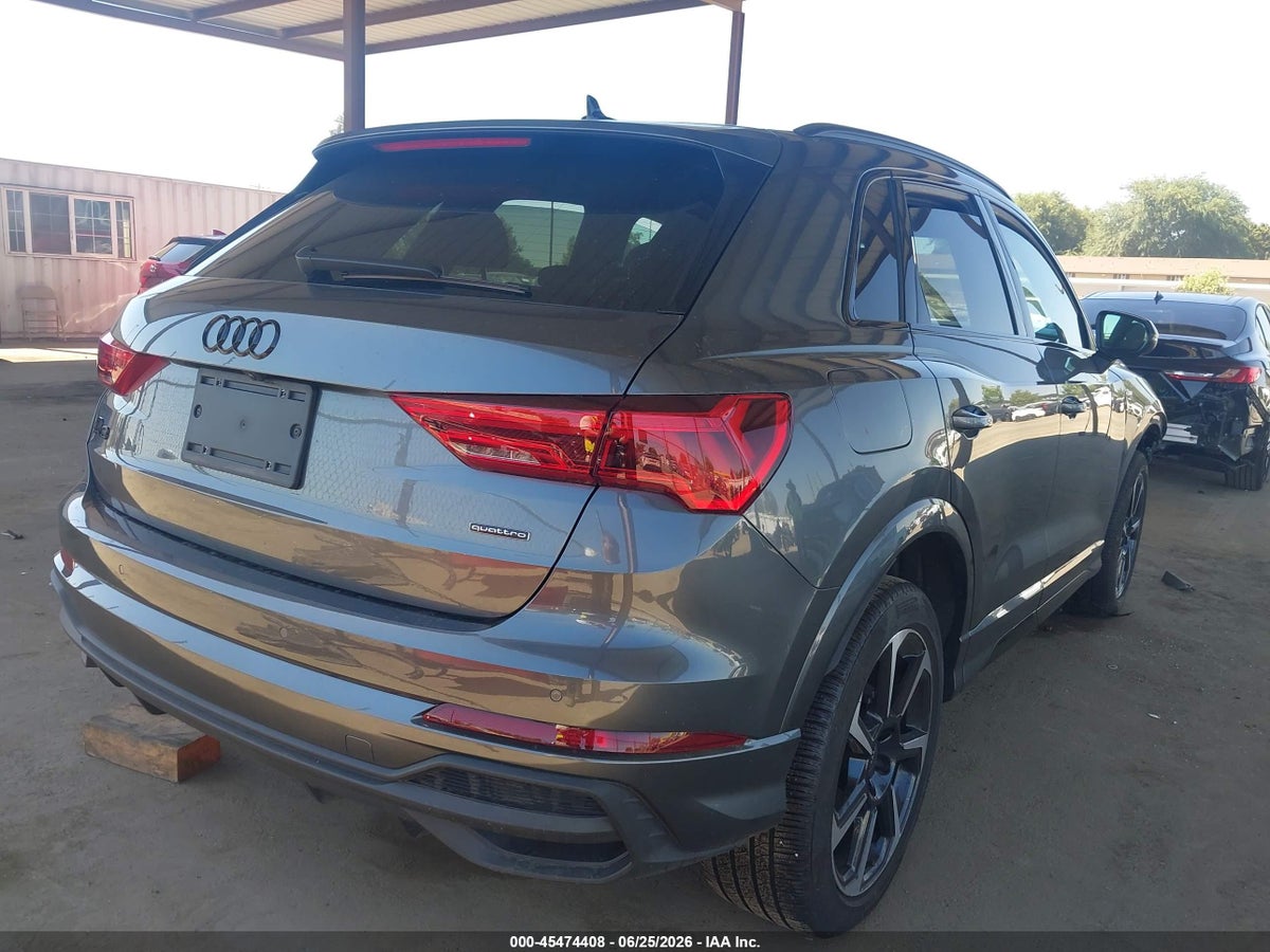 2025 AUDI Q3 PREMIUM 45 TFSI S LINE QUATTRO TIPTRONIC — снимка 4