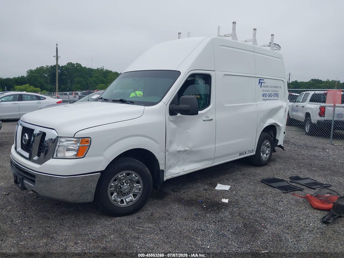 2017 NISSAN NV CARGO NV2500 HD SL V6 — снимка 2