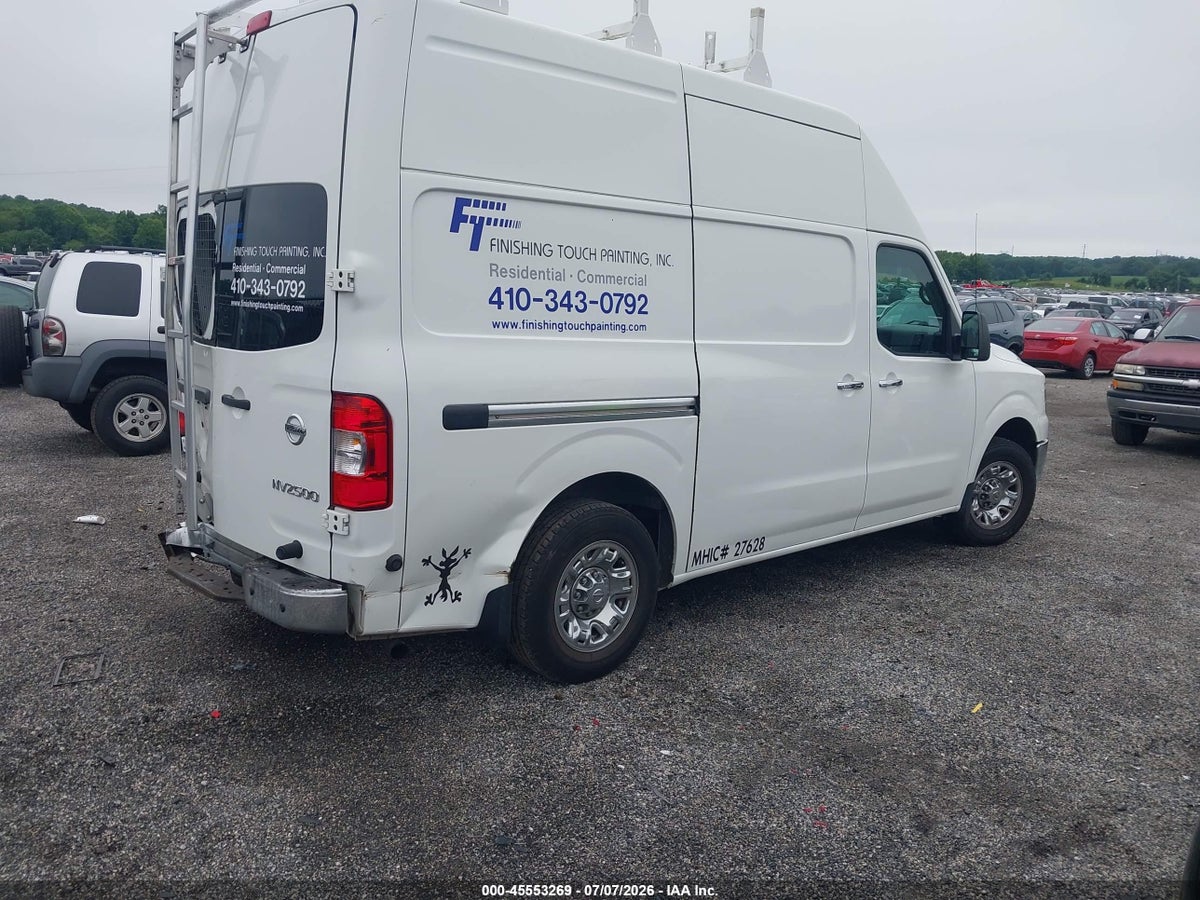 2017 NISSAN NV CARGO NV2500 HD SL V6 — снимка 4