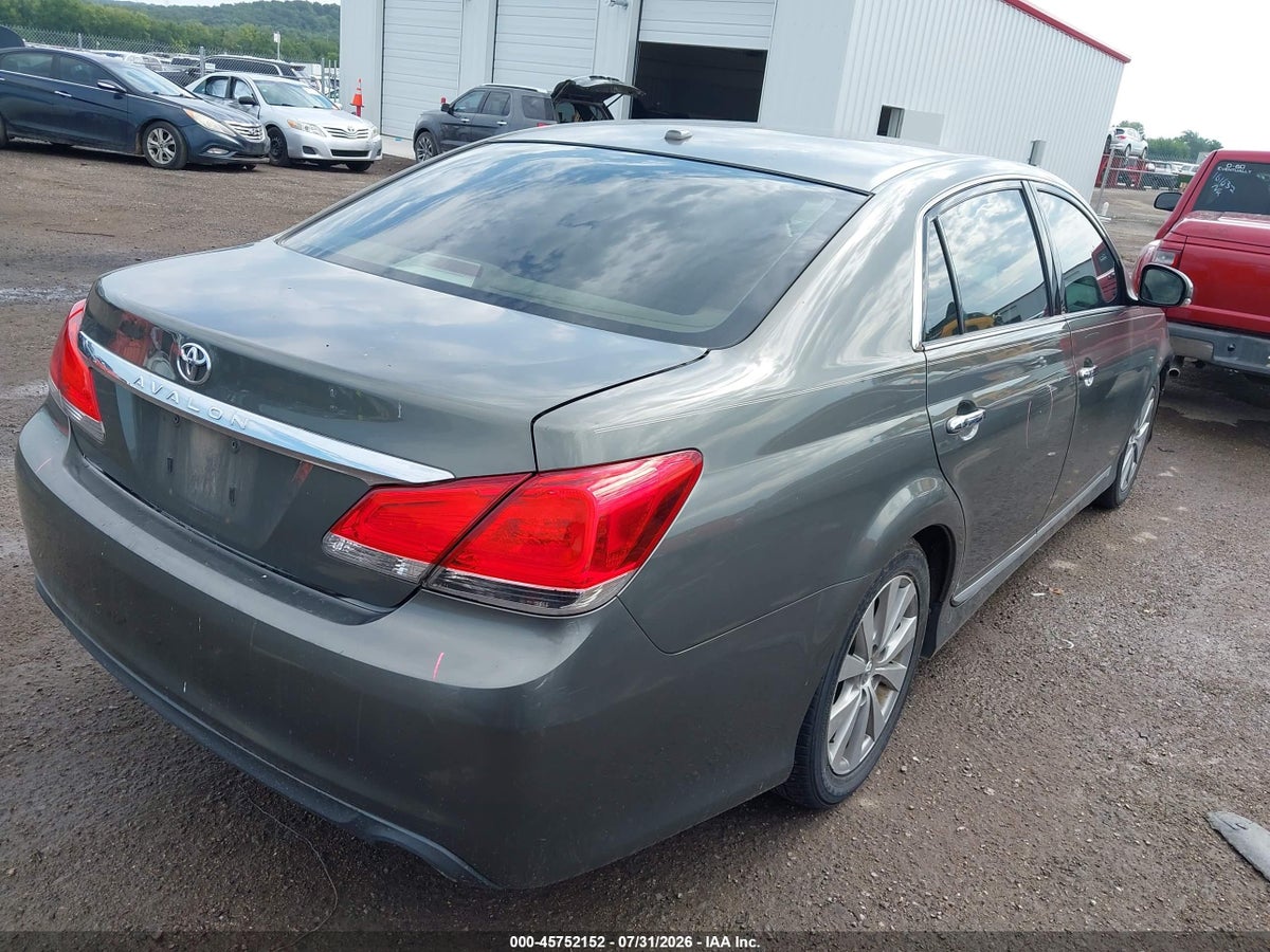 2012 TOYOTA AVALON LIMITED — снимка 4