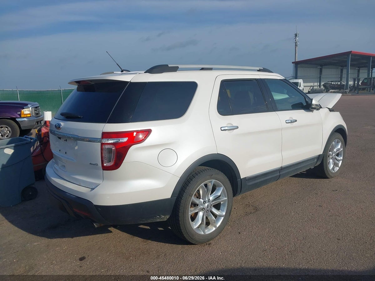 2012 FORD EXPLORER LIMITED — снимка 4