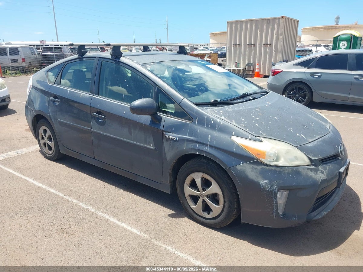 2013 TOYOTA PRIUS FIVE/FOUR/THREE/THREE SE/TWO