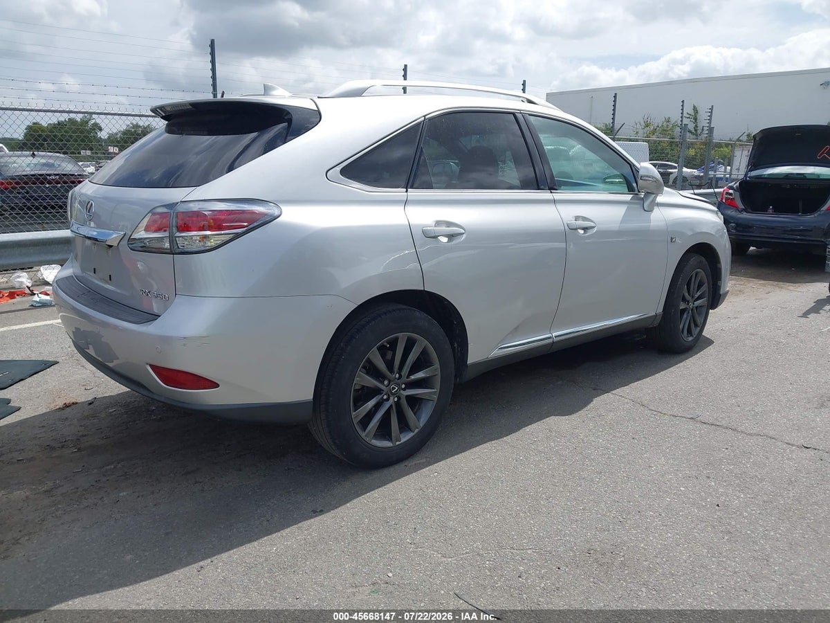 2014 LEXUS RX 350 F SPORT — снимка 4