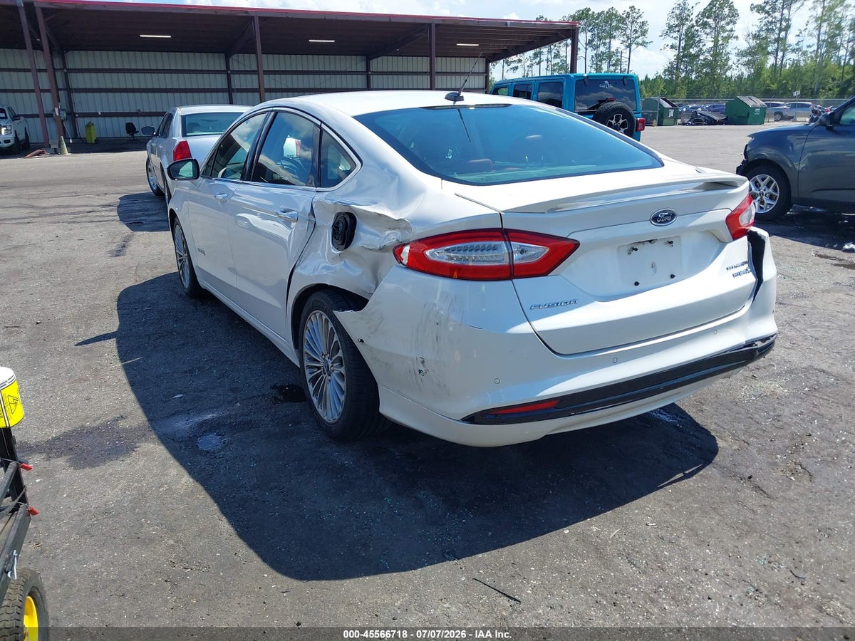 2014 FORD FUSION HYBRID TITANIUM — снимка 3