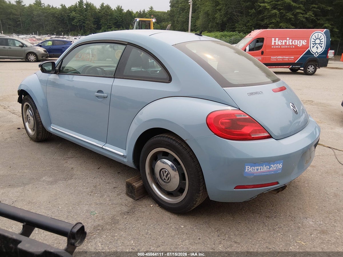 2012 VOLKSWAGEN BEETLE 2.5L — снимка 3