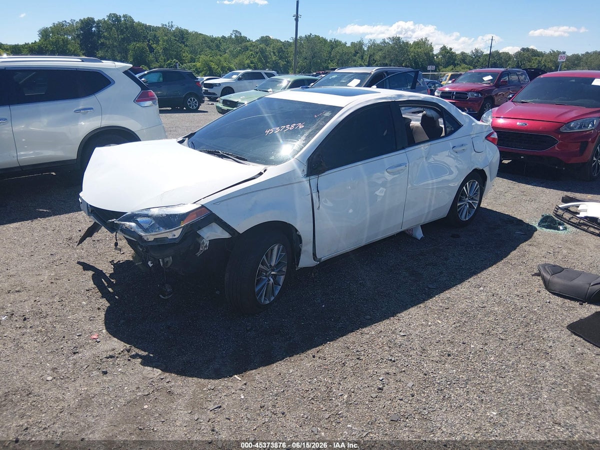 2015 TOYOTA COROLLA LE PLUS — снимка 2