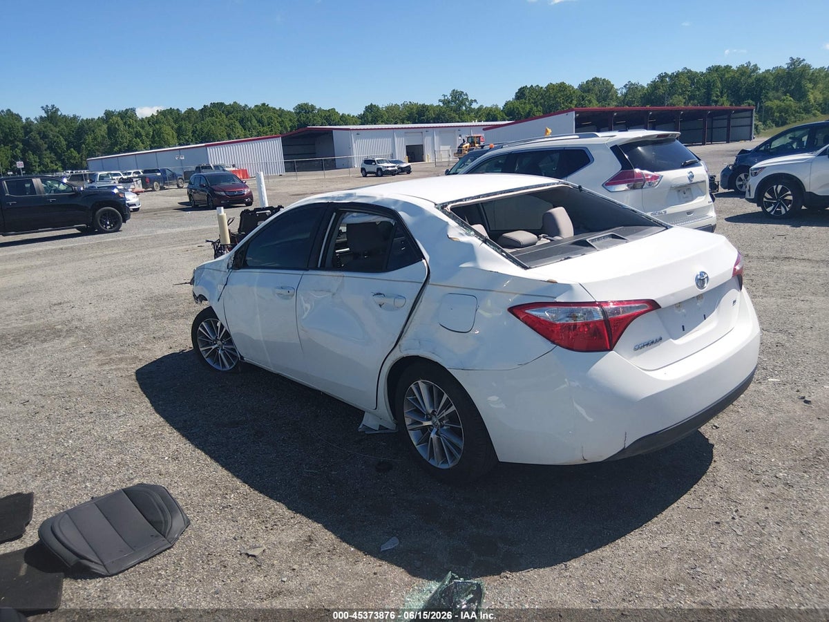 2015 TOYOTA COROLLA LE PLUS — снимка 3