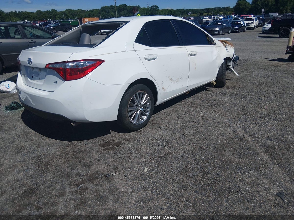 2015 TOYOTA COROLLA LE PLUS — снимка 4