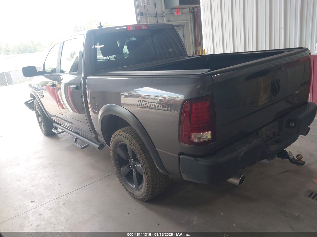 2020 RAM 1500 CLASSIC WARLOCK 4X4 5'7 BOX — снимка 3