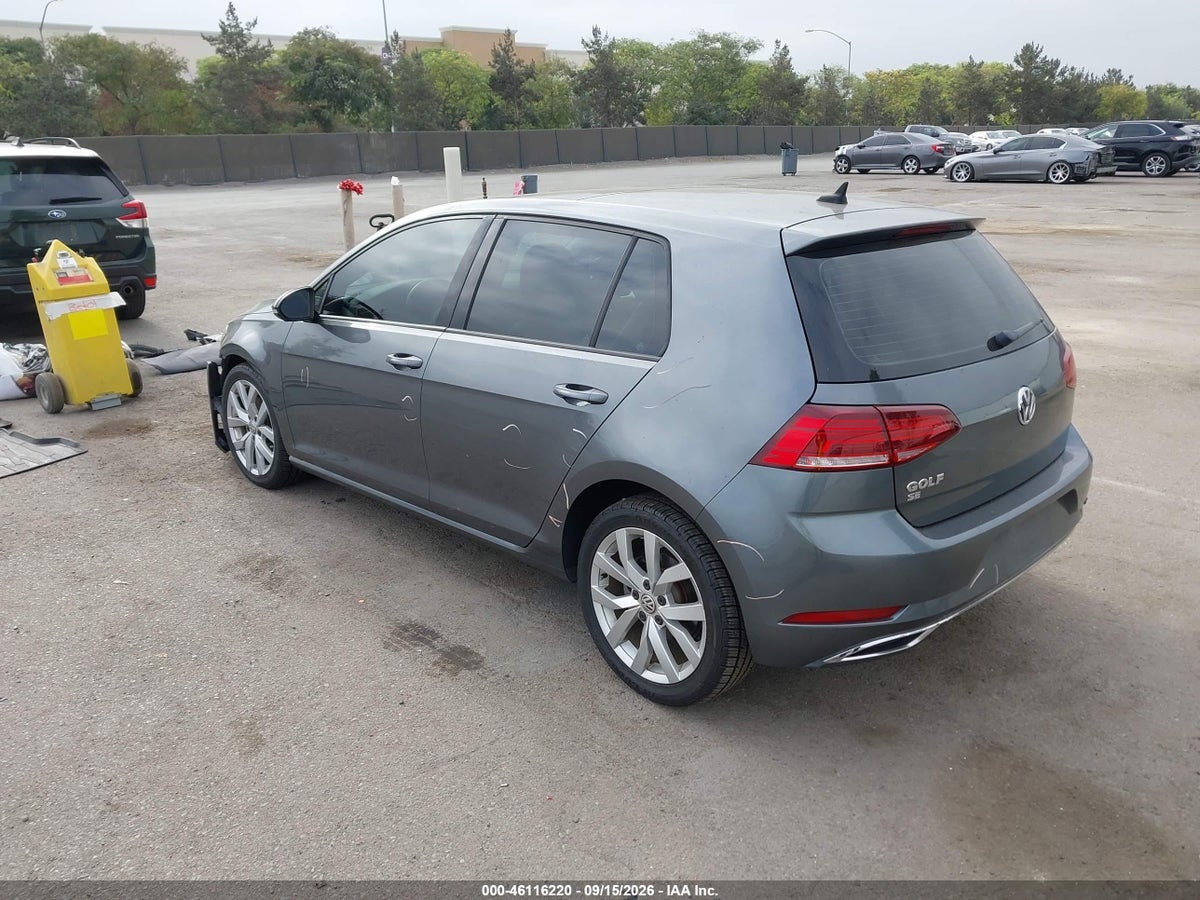 2019 VOLKSWAGEN GOLF 1.4T S/1.4T SE — снимка 3
