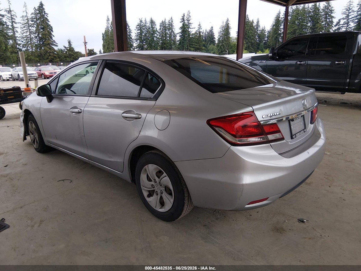 2015 HONDA CIVIC LX — снимка 3