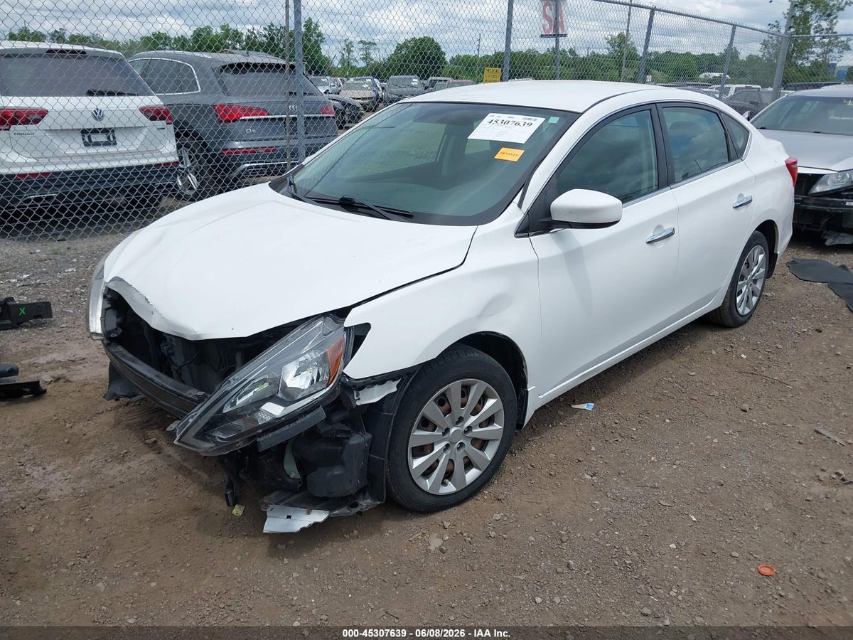 2019 NISSAN SENTRA S — снимка 2