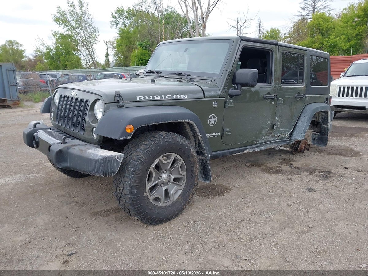 2015 JEEP WRANGLER UNLIMITED RUBICON — снимка 2