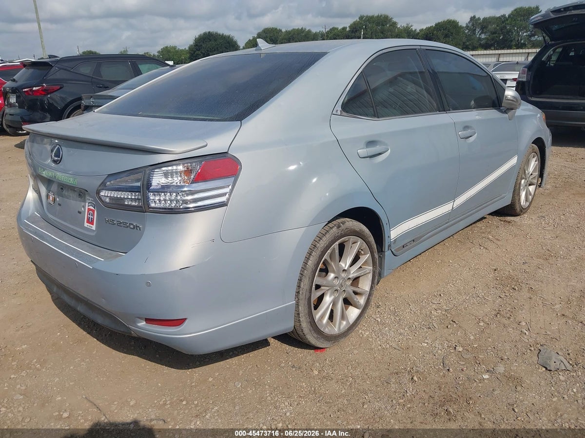 2010 LEXUS HS 250H PREMIUM — снимка 4