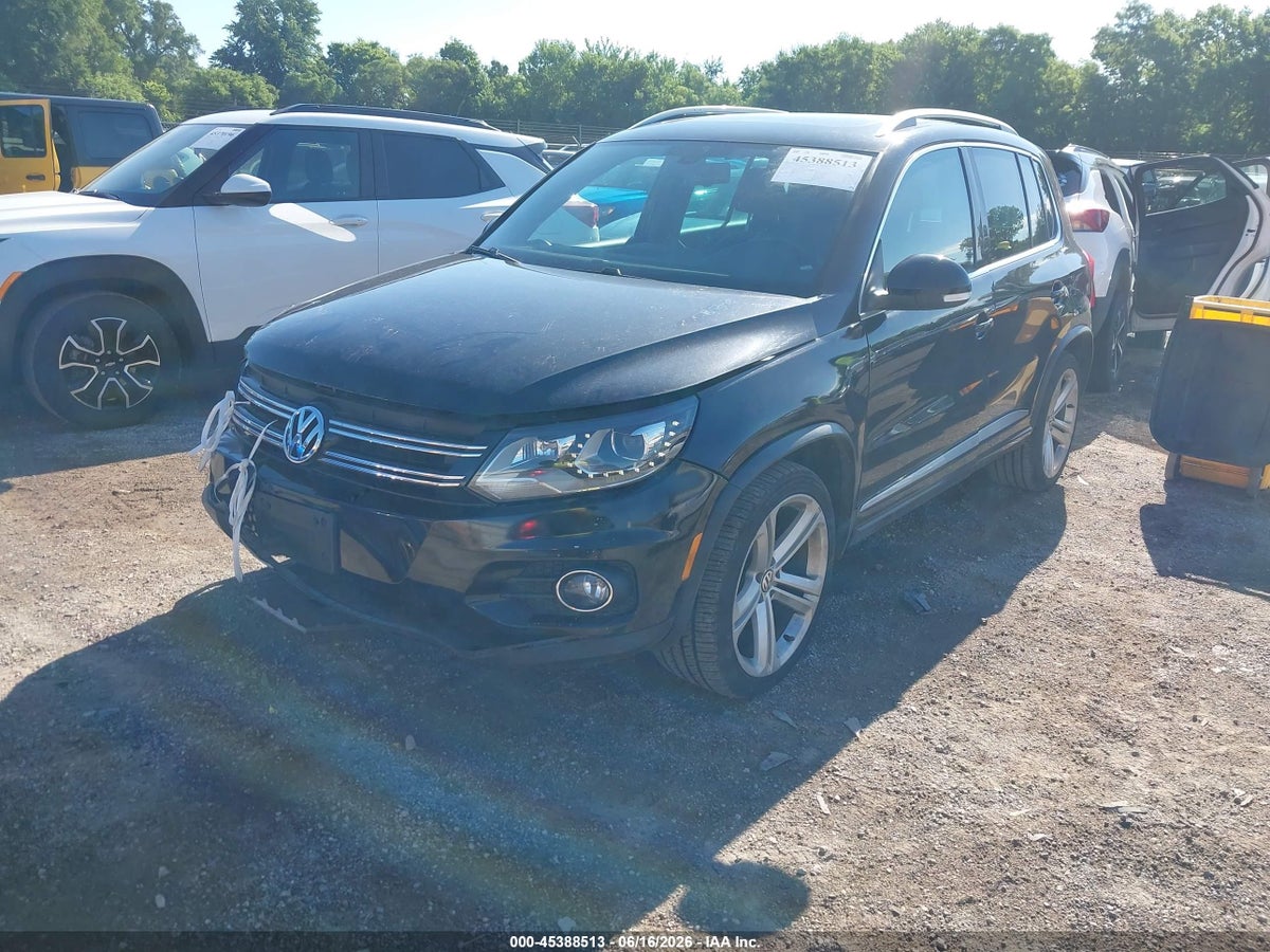 2014 VOLKSWAGEN TIGUAN R-LINE — снимка 2
