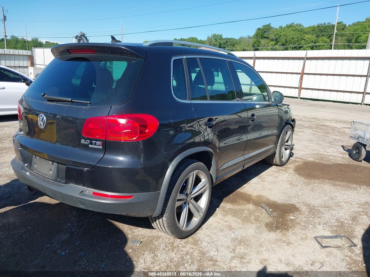 2014 VOLKSWAGEN TIGUAN R-LINE — снимка 4