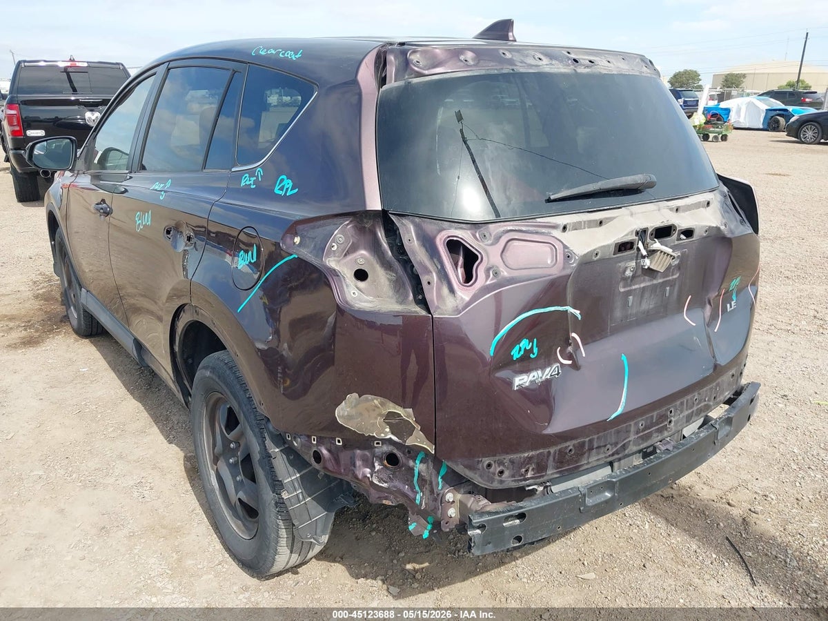 2017 TOYOTA RAV4 LE — снимка 3