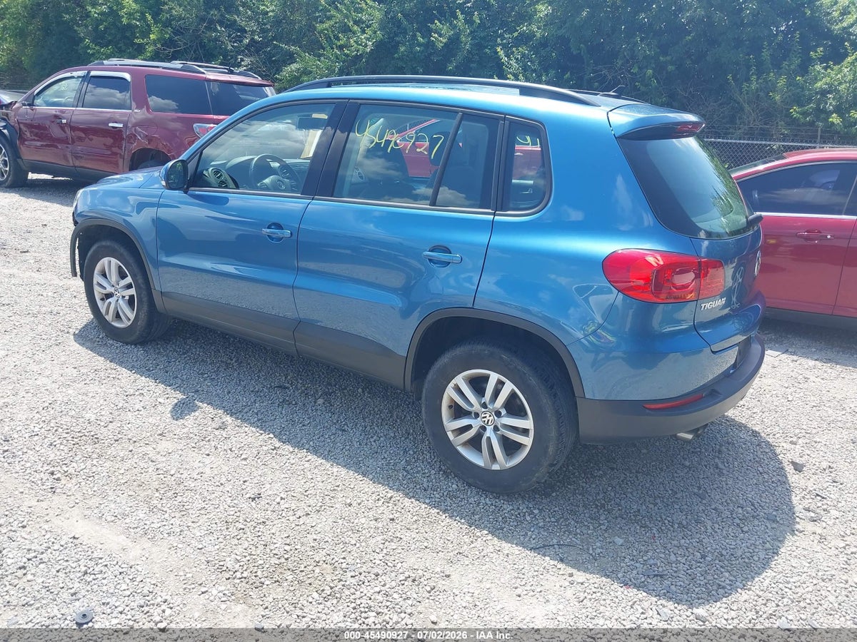 2017 VOLKSWAGEN TIGUAN 2.0T/2.0T S — снимка 3