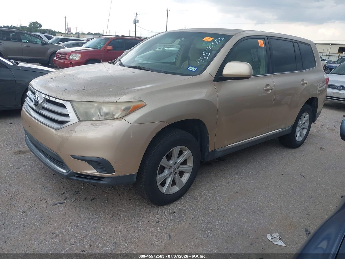 2012 TOYOTA HIGHLANDER BASE V6 — снимка 2