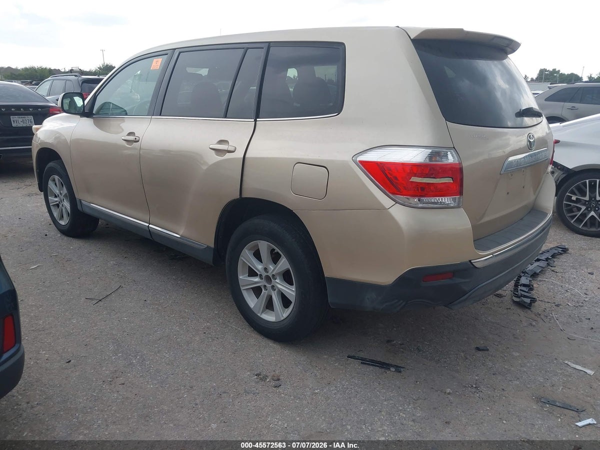 2012 TOYOTA HIGHLANDER BASE V6 — снимка 3