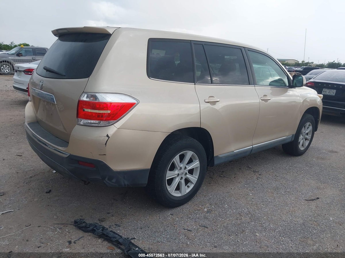 2012 TOYOTA HIGHLANDER BASE V6 — снимка 4
