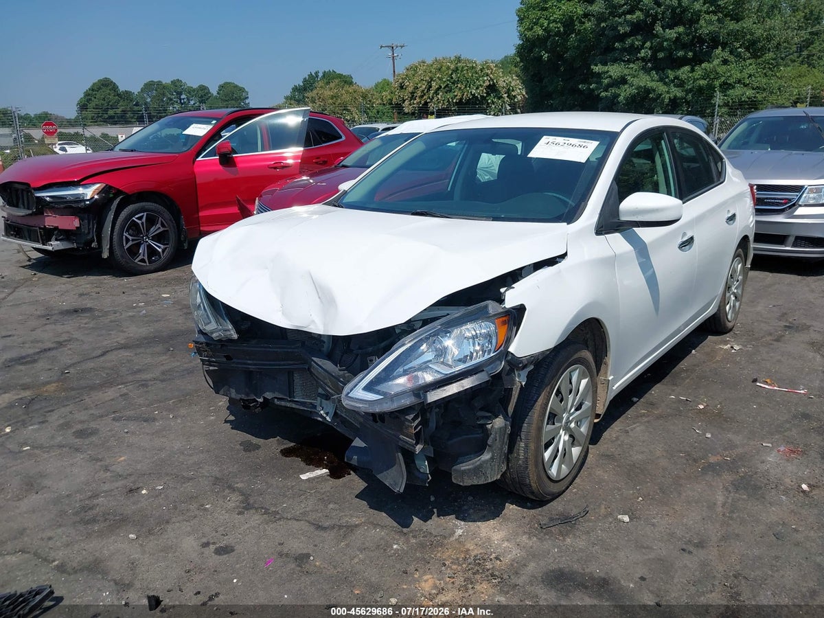 2017 NISSAN SENTRA S — снимка 2