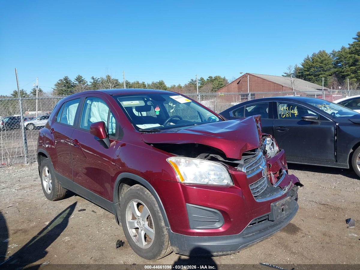 2016 CHEVROLET TRAX 1LS