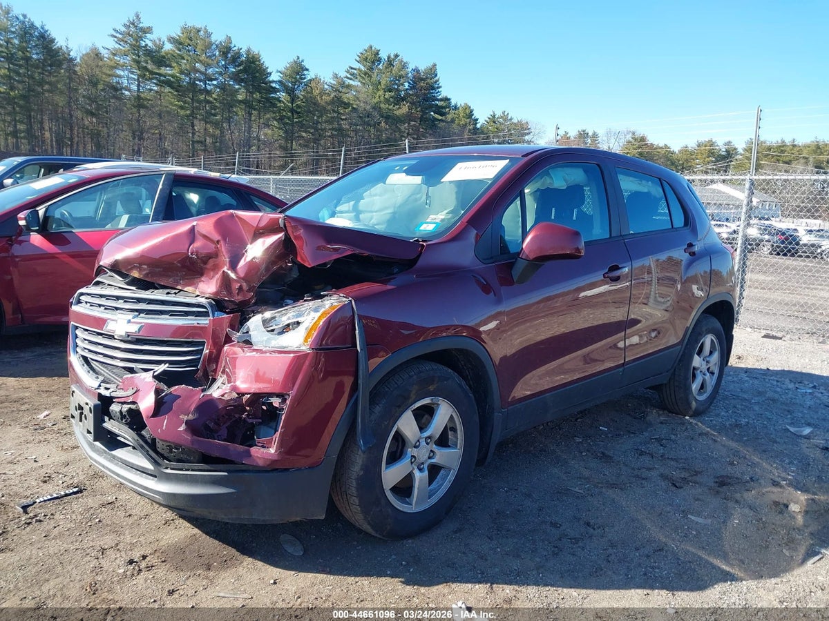 2016 CHEVROLET TRAX 1LS — снимка 2