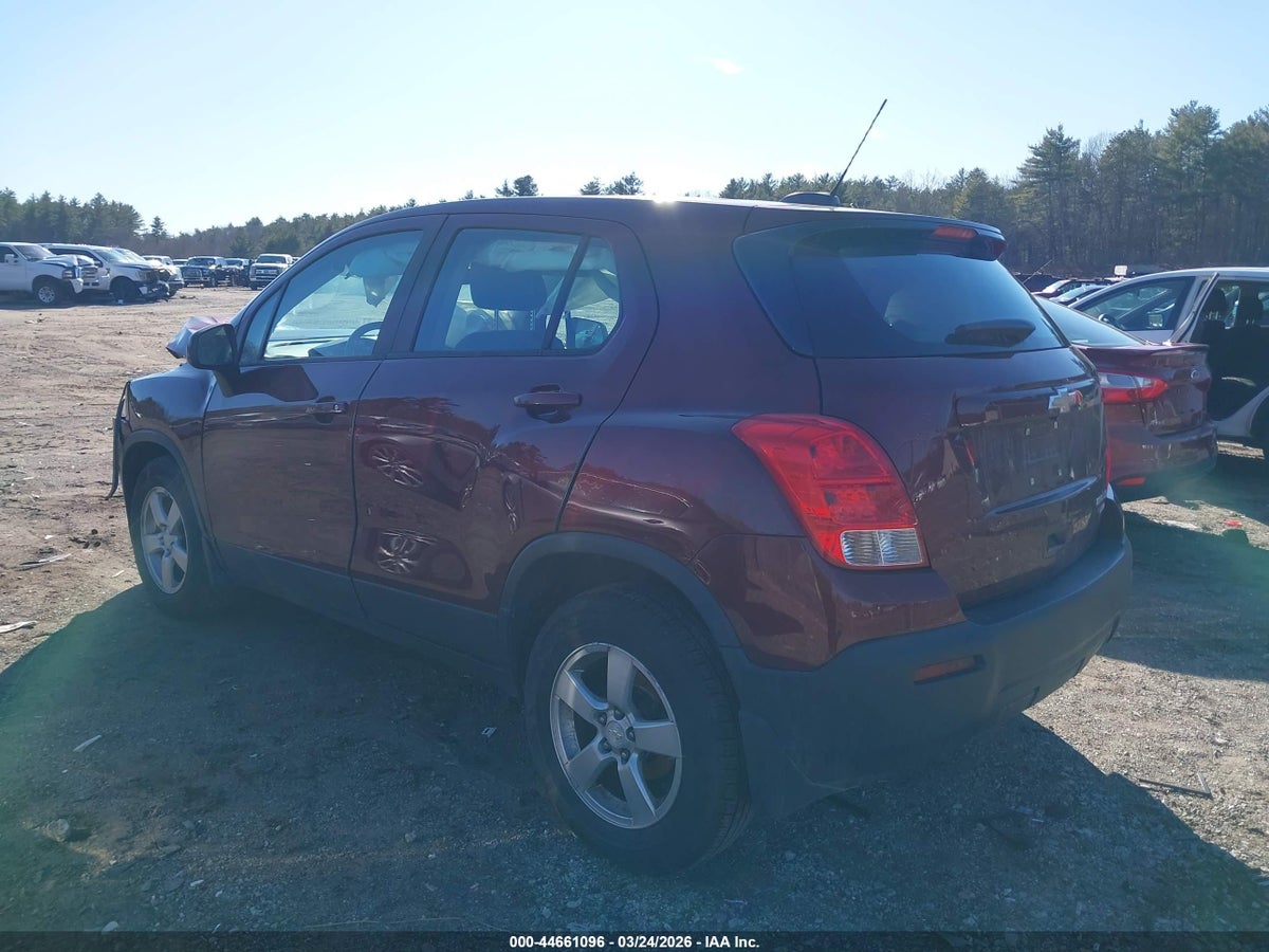 2016 CHEVROLET TRAX 1LS — снимка 3