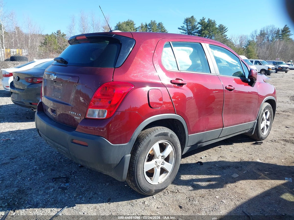2016 CHEVROLET TRAX 1LS — снимка 4