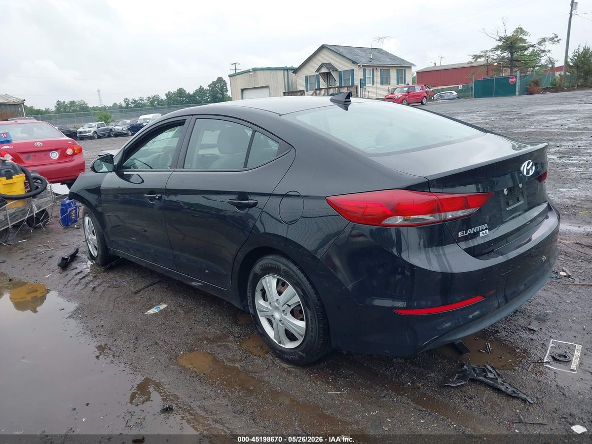 2017 HYUNDAI ELANTRA SE — снимка 3